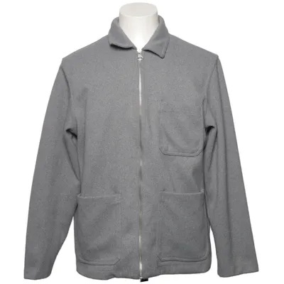 Skjortejakke (Grå) fra H&M Man Polyester