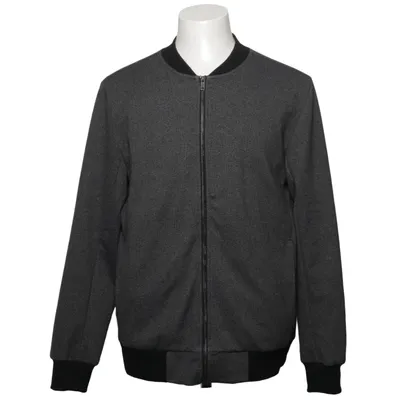 Bomberjakke (Grå, Sort) fra Premium by Jack & Jones Bomuld, Elastan, Polyester