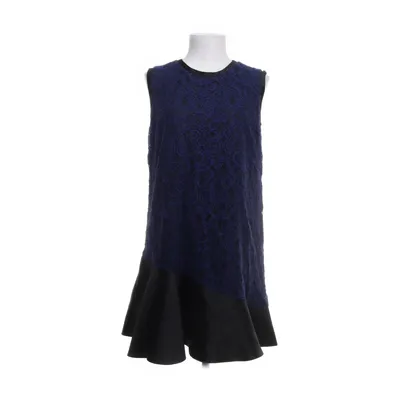 Jurk (Blauw, Zwart) van Sportmax Code Katoen, Nylon, Polyester, Zijde