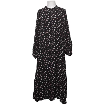 Långklänning (Svart, Flerfärgad) från Violeta by Mango Viskos