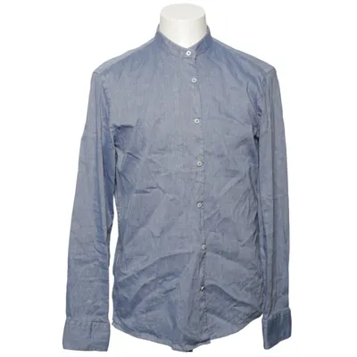 Shirt (Blue) from Boss Cotton, Elastane, Linen