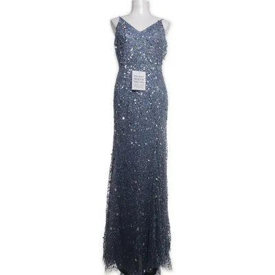 Evening gown (Blue) from Beauut Polyester
