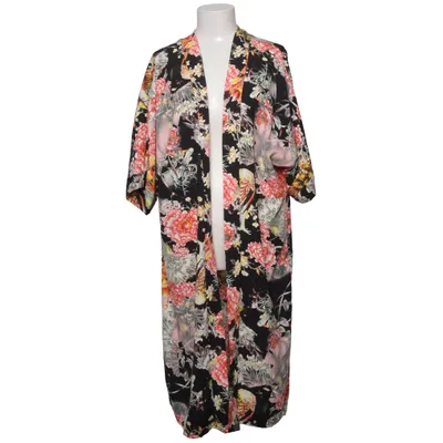Yukata (Black, Red, Multicolored) Polyester