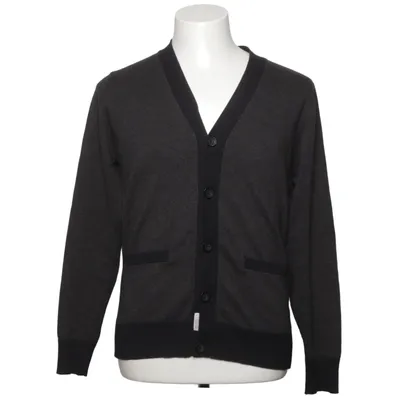 Strickjacke (Grau, Schwarz) von Race Marine Baumwolle, Polyamid