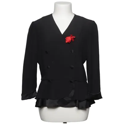Blazer (Zwart) van Sixth Sense Polyester