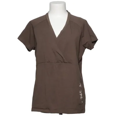 Top (Bruin) van Sport Katoen, Polyester