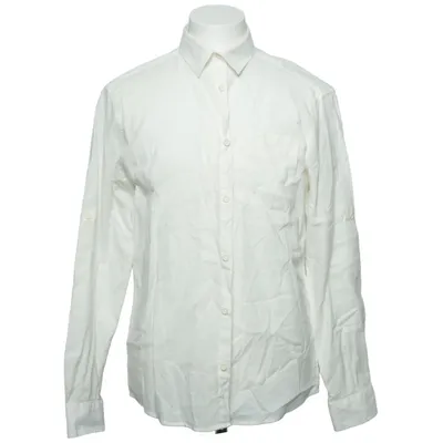 Shirt (Wit) van DeFacto Katoen, Linnen