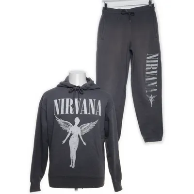 Mjukisset (Grå, Vit) från Nirvana Bomull, Polyester