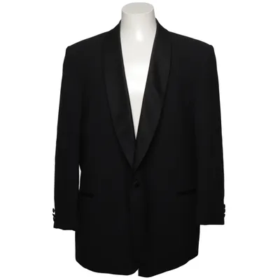 Smoking blazer (Zwart) van Royal Black Elastaan, Polyester, Wol