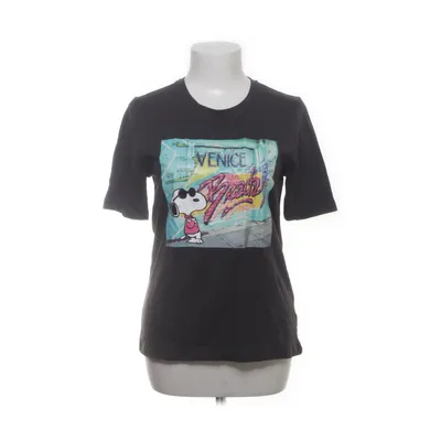 T-shirt (Svart, Flerfärgad) från Peanuts Ekologisk bomull