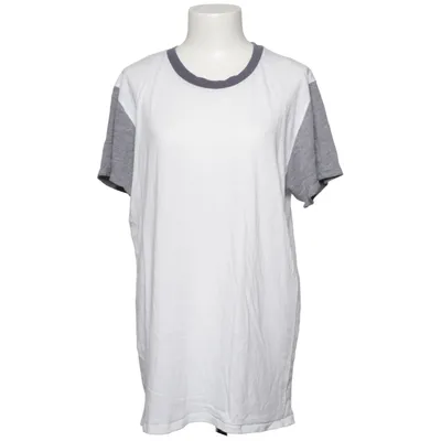 Baseball Hemd (Weiß, Grau) von Alternative Earth Baumwolle, Polyester, Viskose