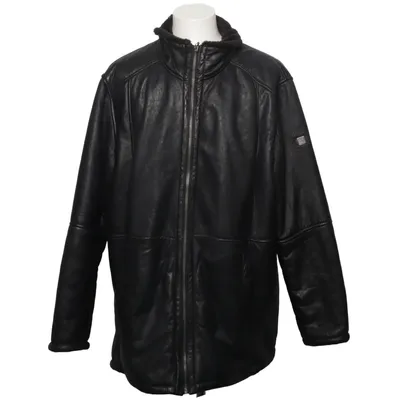 Veste en cuir (Noir) de Otto Kern Cuir, Polyester
