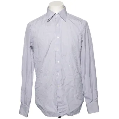 Skjorte (Blå, Hvid) fra Shirtonomy Bomuld