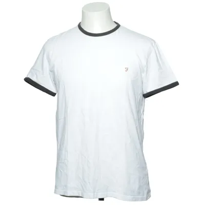 T-shirt (Vit, Svart) från Farah Bomull