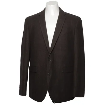 Blazer (Brown) from Cedar Wood State Nylon, Polyester, Viscose, Wool