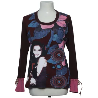 Tröja (Blå, Rosa, Flerfärgad) från Desigual Bomull, Polyester