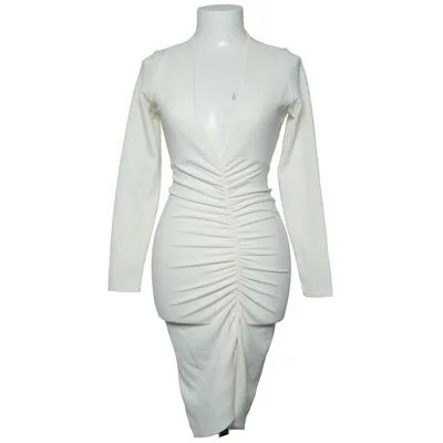 Dress (Waffle Deep V Dress) from NLY One Elastane, Polyester