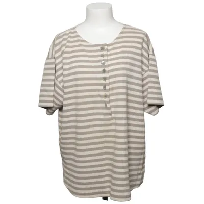 Henley shirt (Beige, Bruin) van Sostanza Katoen, Polyester