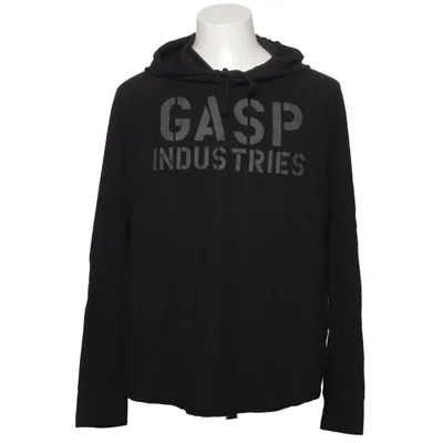 Sweat à capuche (Noir) de Gasp Coton, Polyester