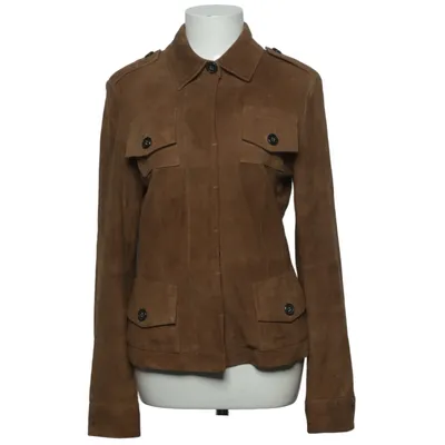 Safari jacket (Brown) from René Lezard Suede