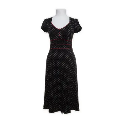 Jurk (Zwart, Wit, Rood) van Vive Maria Elastaan, Viscose