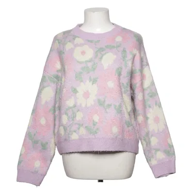 Sweater (Purple, Pink, Yellow) from Mango Acrylic, Polyamide, Polyester