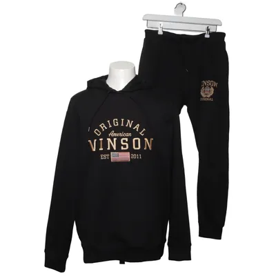 Tenue d'intérieur (Noir) de Vinson Coton, Polyester