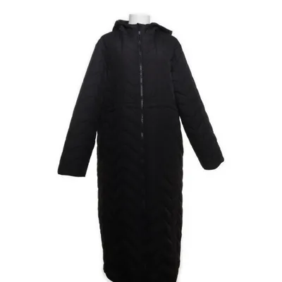 Vinterfrakke (Sort) fra Pieces Polyester
