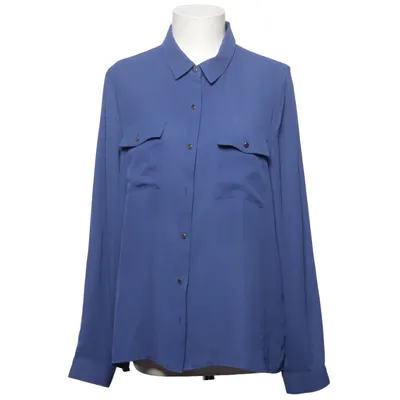Shirt (Blauw) van Mango Basics Polyester