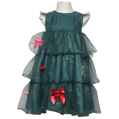 Fancy dress (Green, Red, Pink, White) from H&M Polyester