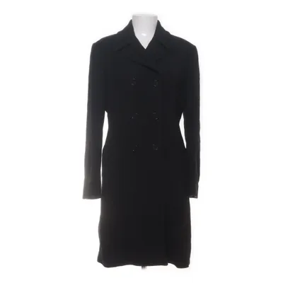 Manteau (Noir) de Moschino Jeans Polyamide, Laine