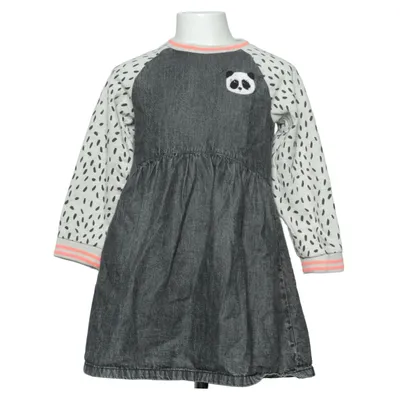 Dress (Gray, White, Multicolored) from Next Cotton, Viscose