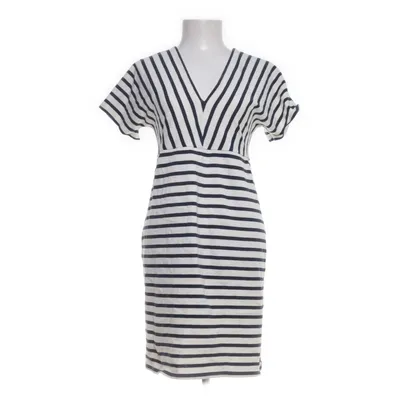 Jurk (Wit, Blauw) van Saint James Katoen