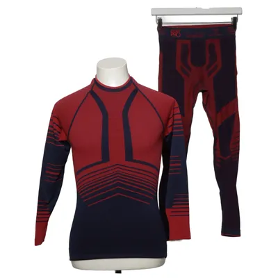 Lange Unterwäsche (Blau, Rot, Mehrfarbig) von Crivit Pro Elasthan, Polyamid, Polyester