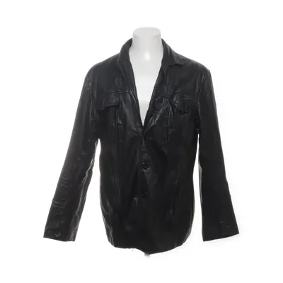 Leather jacket (Black) from Echt Leder Leather, Polyamide