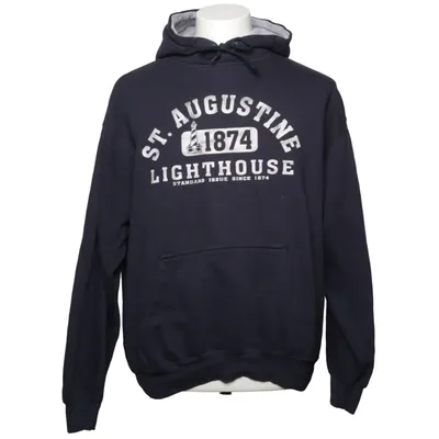 Sweat à capuche (Bleu) de Prairie Mountain Coton, Polyester