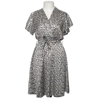 Robe portefeuille (Blanc, Noir) de Mirelle Élasthane, Polyester