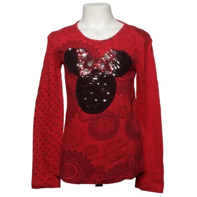 Lange mouwen shirt (Rood) van Desigual Disney Katoen