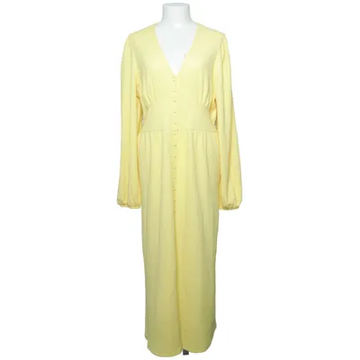 Robe chemise (Jaune) de Bubbleroom Élasthane, Polyester recyclé