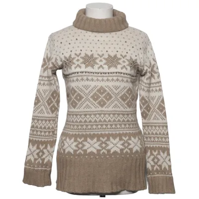 Turtleneck (Beige, White) from Cerruti Cashmere, Polyamide, Viscose, Wool