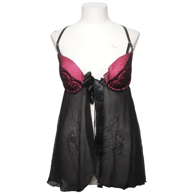 Negligé (Zwart, Roze)