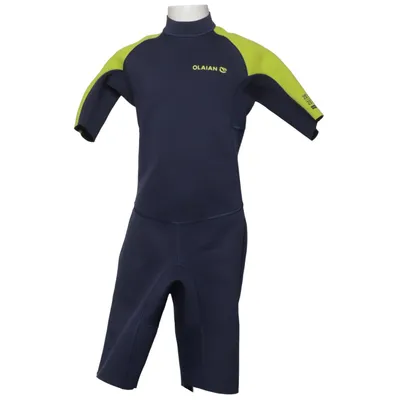Wetsuit (Blauw, Geel) van Olaian Polyester