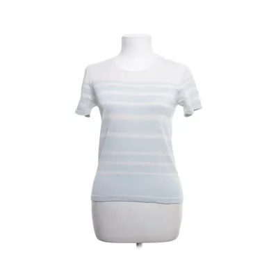 Top (White, Blue) from Soie pour Soi Silk
