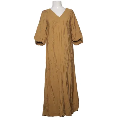 Maxi dress (Brown) from Indiska Nylon, Viscose