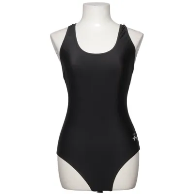 Maillot de bain une pièce (Noir) de Extendab Élasthane, Polyester