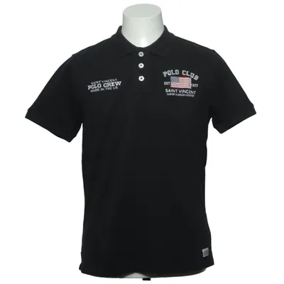 Polo shirt (Black) from Saint Vincent Cotton