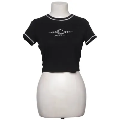 T-shirt (Sort) fra Pull & Bear Bomuld