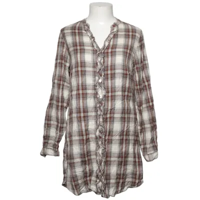 Robe chemise (Marron, Blanc) de Capucci Coton