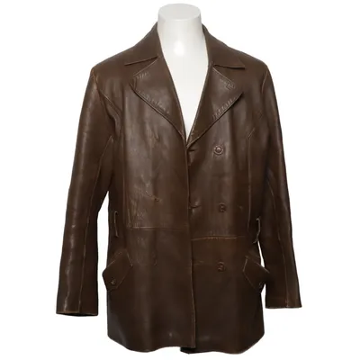 Leather jacket (Brown) from Dala Skinn