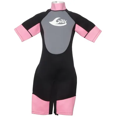 Våtdräkt (Svart, Rosa) från Gills Watersports Polyamid